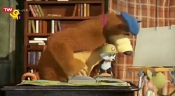 سری جدید کارتون ماشا و آقا خرسه _ نقاشی در طبیعت ❤